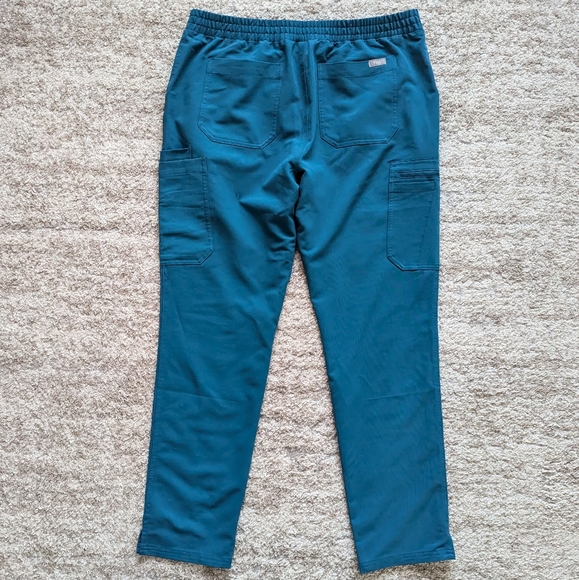 Figs yola skinny pacific blue scrub pants - Picture 7 of 10